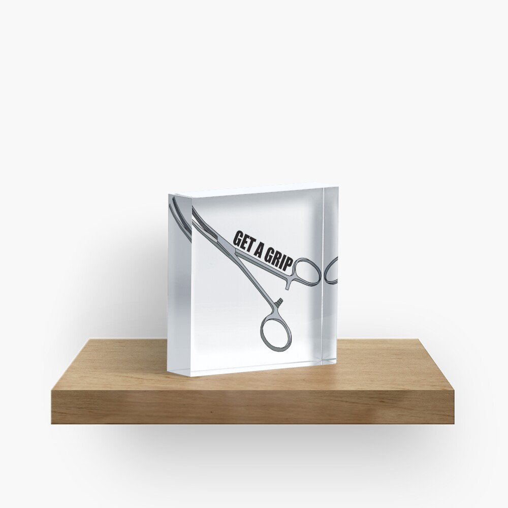 Vista previa del artículo con la obra «Bloque acrílico», diseñado y vendido por brihealey.