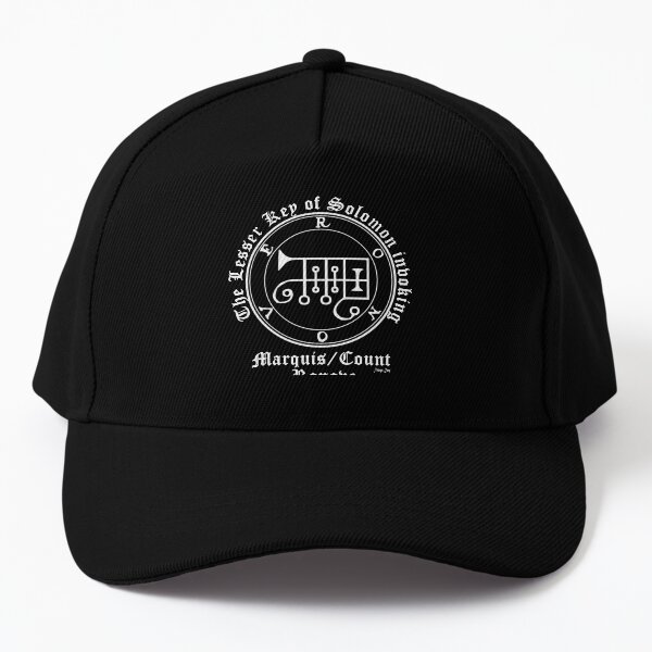 27 - The Lesser Key of Solomon invoking - MarquisCount Ronove Baseball Cap