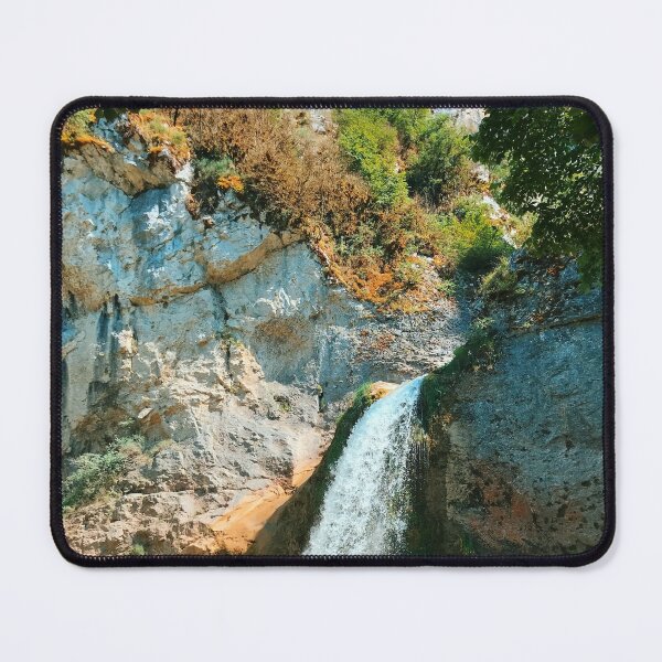 Item preview, Waterfalls In The Middle Of Rocky Mountain designed and sold by pandovisky.