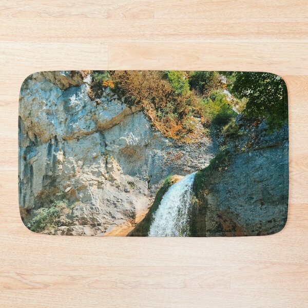 Item preview, Waterfalls In The Middle Of Rocky Mountain designed and sold by pandovisky.
