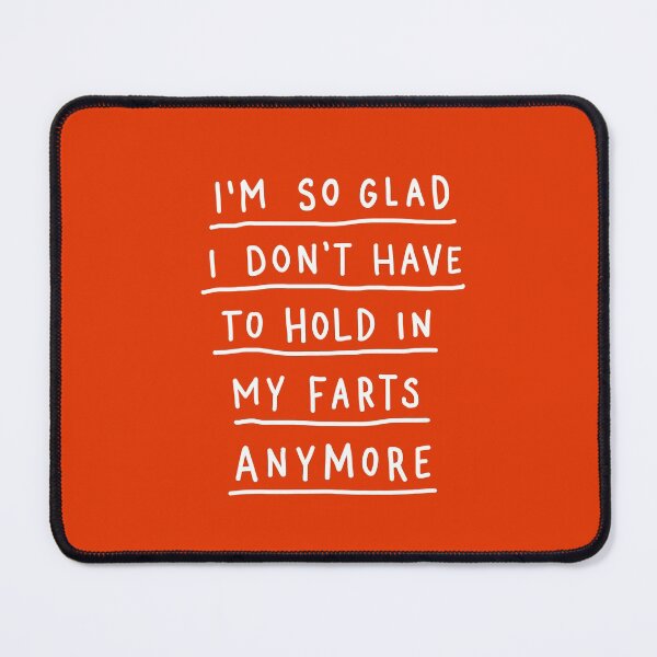 Item preview, Farts White On Red designed and sold by Me And The Moon.