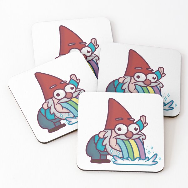 Item preview, Gnome Barfing Rainbow designed and sold by Vanthaera.