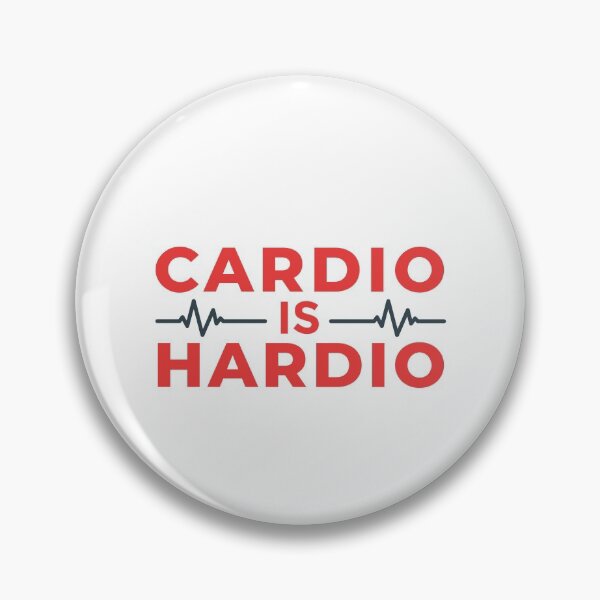 Item preview, Cardio is Hardio - Heartbeat Design designed and sold by Watersolution.