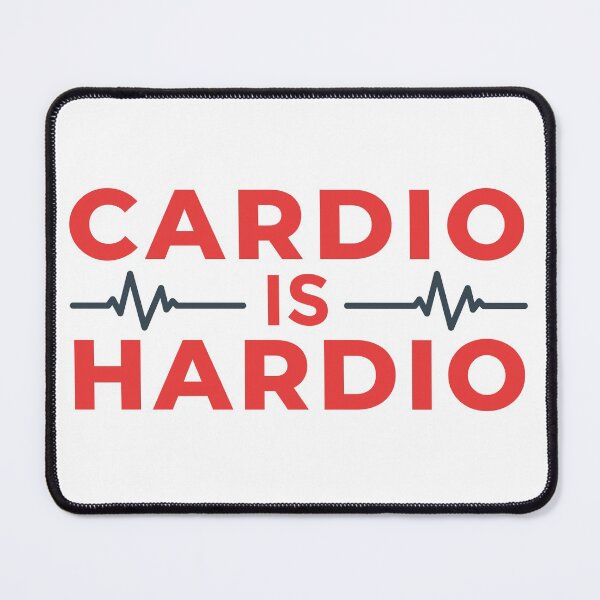 Item preview, Cardio is Hardio - Heartbeat Design designed and sold by Watersolution.