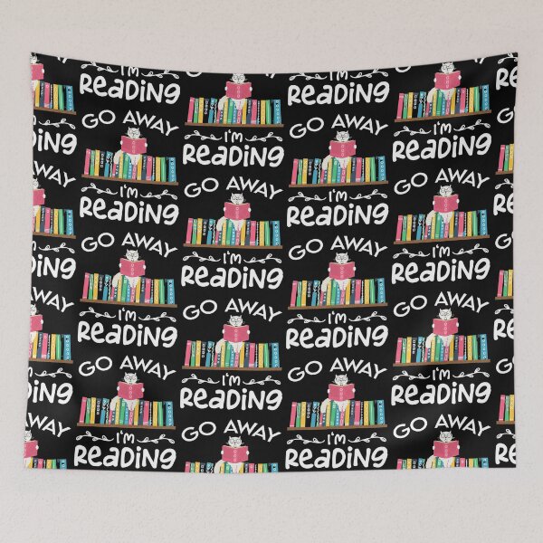 Item preview, Go Away I'm Reading-I Love Reading,Books Lover designed and sold by andregiftshopzz.