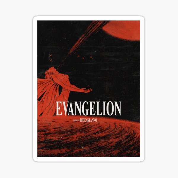 Vista previa del artículo con la obra «Neon Genesis Evangelion - póster de película», diseñado y vendido por Nick Beard.