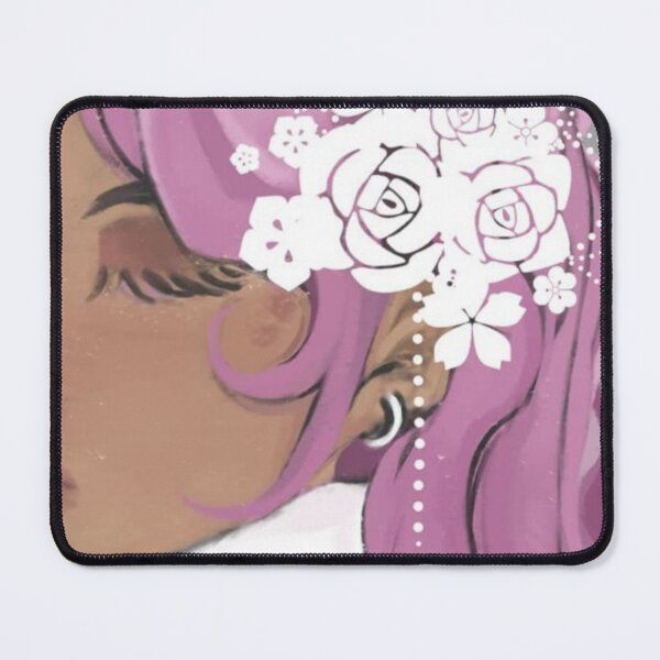 Item preview, Lavender Girl With White Flowers designed and sold by Cloudlilies.