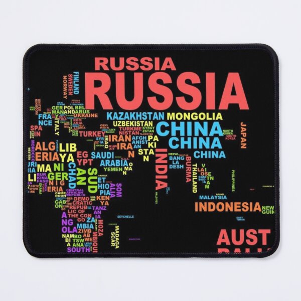 Item preview, World map designed and sold by Doninni.