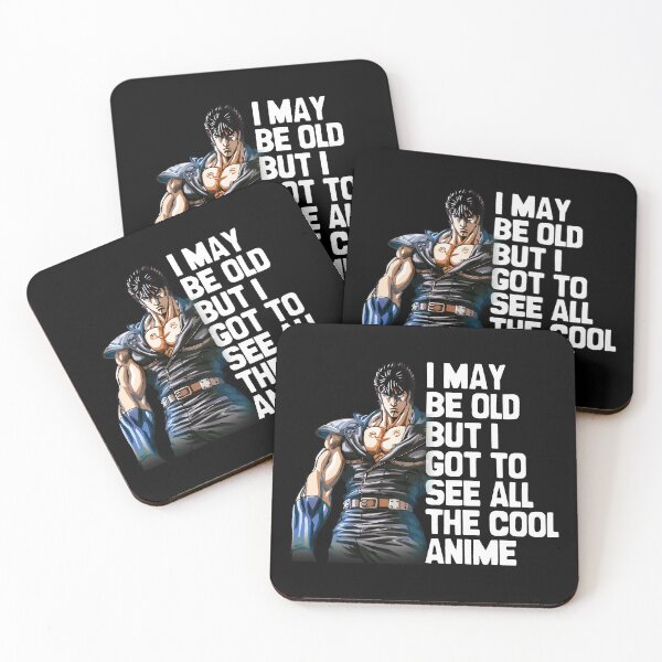 Item preview, I May Be Old But I Got To See All The Cool Anime - FistOfTheNorthStar, Omae Wa Mou Shindeiru designed and sold by The Shonen Spot.