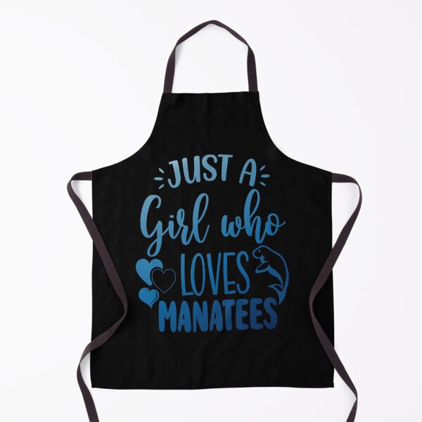 Item preview, Just A Girl Who Loves Manatees designed and sold by AmethystMurad.