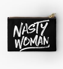 Nasty Woman - White Studio Pouch
