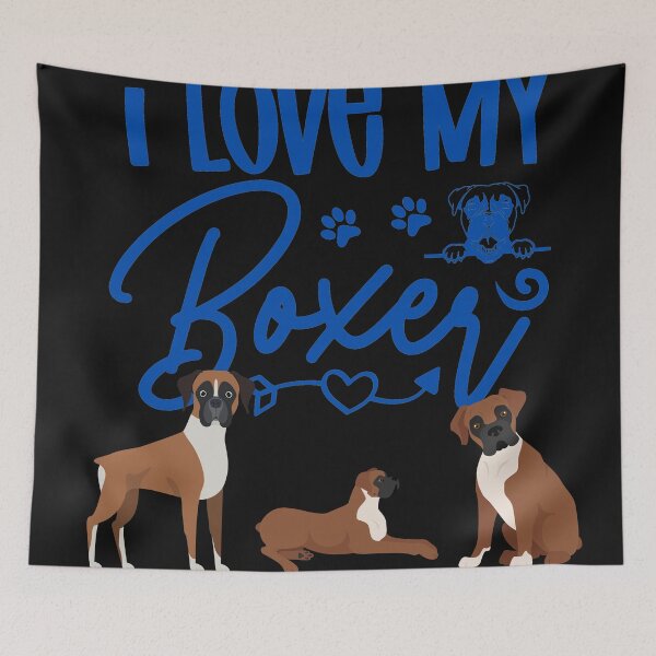 Item preview, l love dogs, boxer designed and sold by angelusdark.