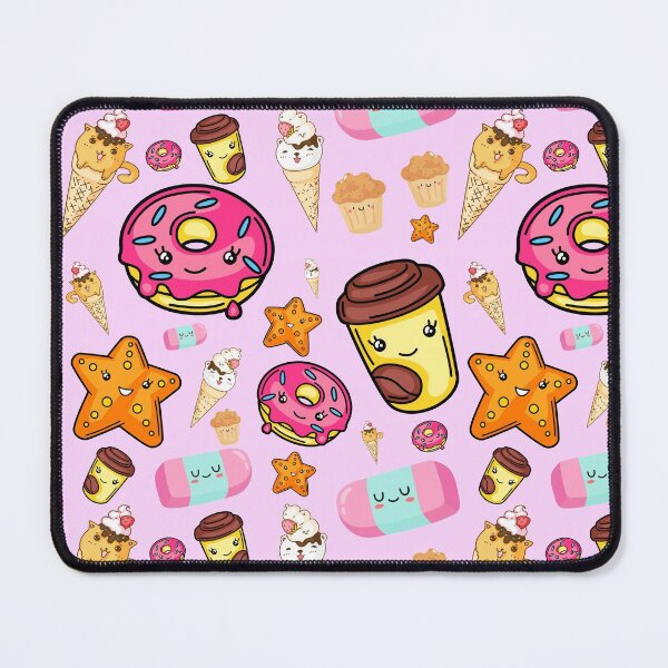 Item preview, Kawaii Sweets Pattern designed and sold by CreativeMansion.