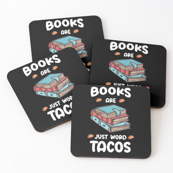 Item preview, Books Are Just Word Tacos-Avid Readers,Book Nerds designed and sold by andregiftshopzz.