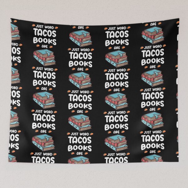 Item preview, Books Are Just Word Tacos-Avid Readers,Book Nerds designed and sold by andregiftshopzz.