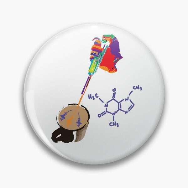 Item preview, Funny Lab Tech, Chemistry Caffeine Pipette designed and sold by TroveLogic.