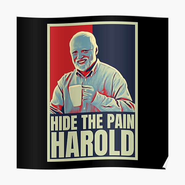 Hide The Pain Harold Svg