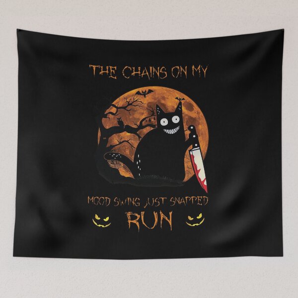 Item preview, Chains On My Mood Swing Just Snapped Run Halloween designed and sold by Danepshop.