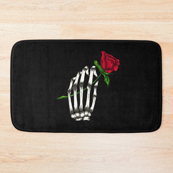 Item preview, Skeleton Hand Holding Red Rose designed and sold by SamirElh77.