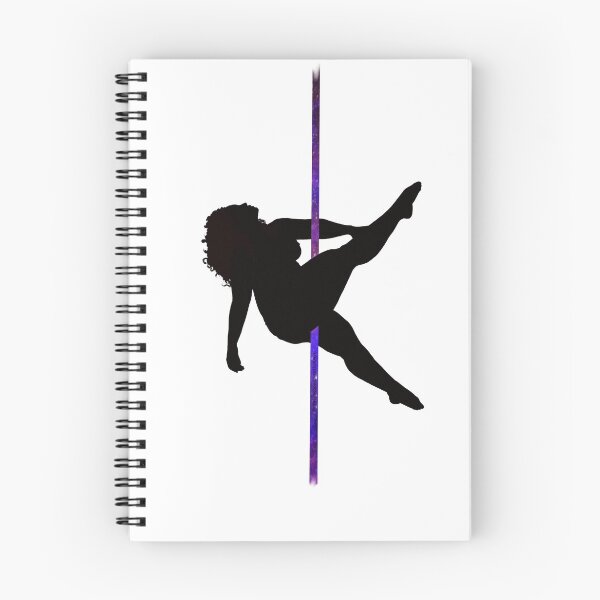 Item preview, Curvy pole dancer designed and sold by HalfmoonCreativ.