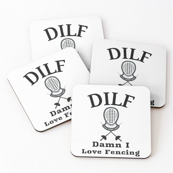 Item preview, DILF Damn I Love Fencing designed and sold by SewnMemories.