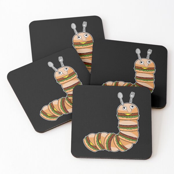 Item preview, Caterpillar as Cheeseburger with Beef & Salad designed and sold by Snabdesign84.