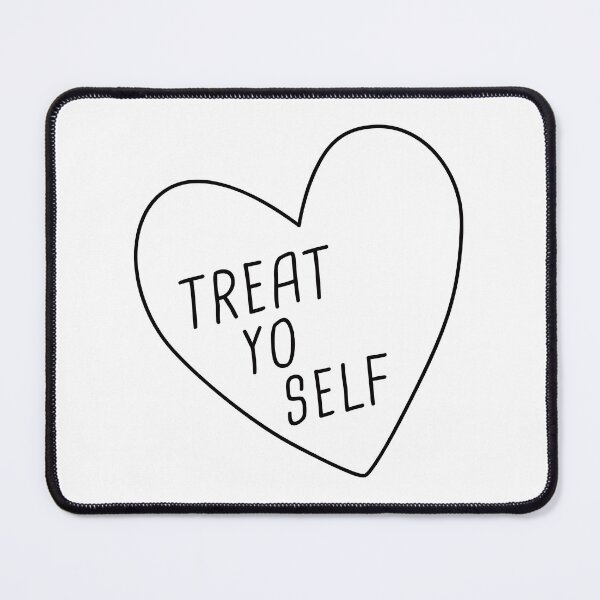 Item preview, Treat Yo Self | White designed and sold by Me And The Moon.