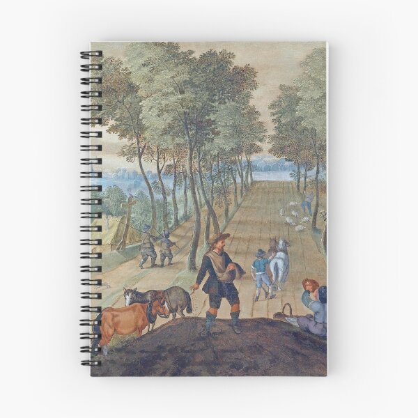 Item preview, Sebastiaen Vrancx, Village Landscape with Farmers designed and sold by SlawBoy.