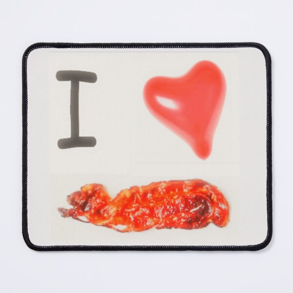 I Love Bacon Mouse Pad