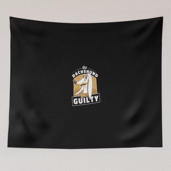Item preview, The Dachshund is Guilty designed and sold by Animoxz3.
