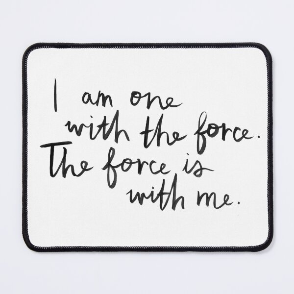 Item preview, I Am One With The Force designed and sold by Me And The Moon.