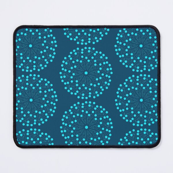 Item preview, Turquoise Dot Mandala designed and sold by InkyandCotton.