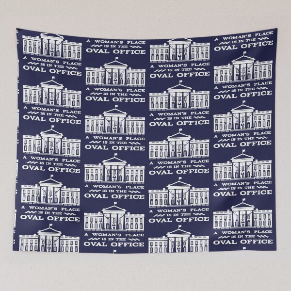 Item preview, A Woman's Place is in the Oval Office designed and sold by Denise Giffin.