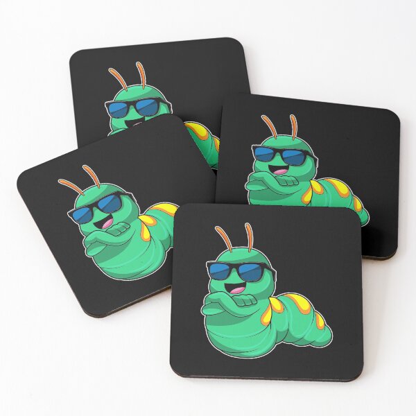 Item preview, Caterpillar with Sunglasses designed and sold by Snabdesign84.