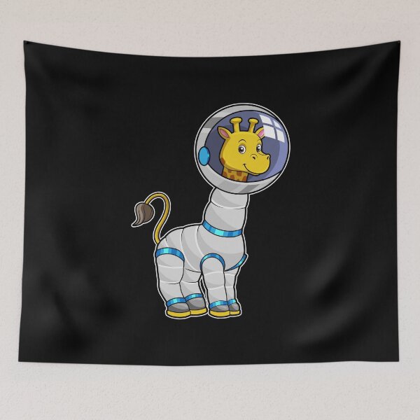 Artikelvorschau, Giraffe als Astronaut in Glaskugel entworfen und verkauft von Snabdesign84.