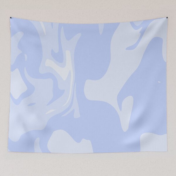 Item preview, Calming Blue Waves Liquid Marble Texture designed and sold by NECHSTORE.