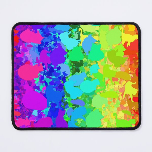 Item preview, Cat Splat Rainbow designed and sold by Flynnthecat.