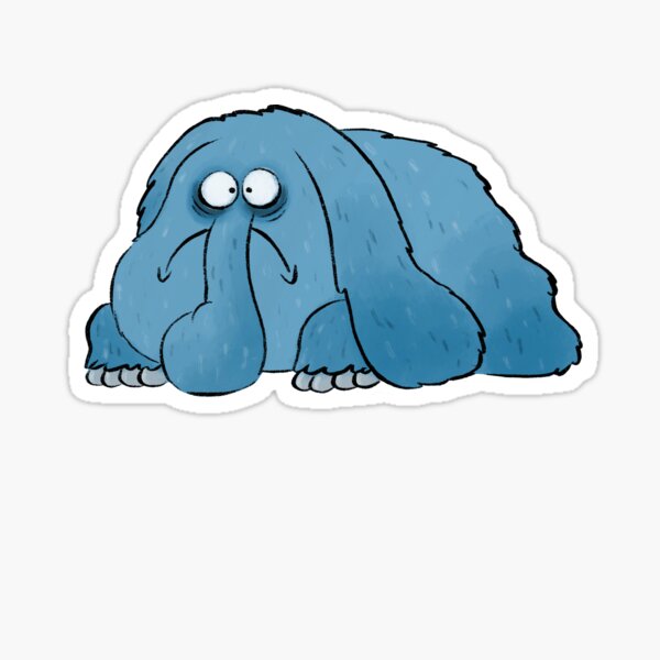 "The Cinnamini Monster" Sticker for Sale by clauddempsey Redbubble