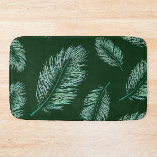 Item preview, Green Multicoloured Feathers  designed and sold by CasDoodles.
