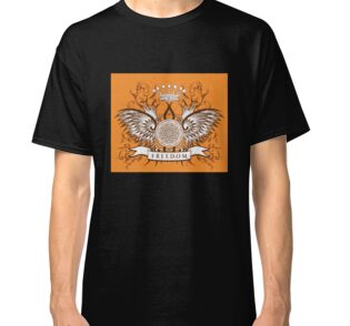 wings of freedom t shirt