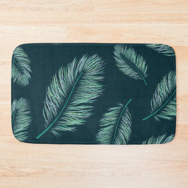 Item preview, Teal Multicoloured Feathers designed and sold by CasDoodles.