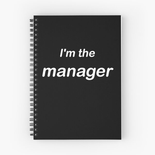Item preview,  I'm the manager designed and sold by waleedmuastafa.