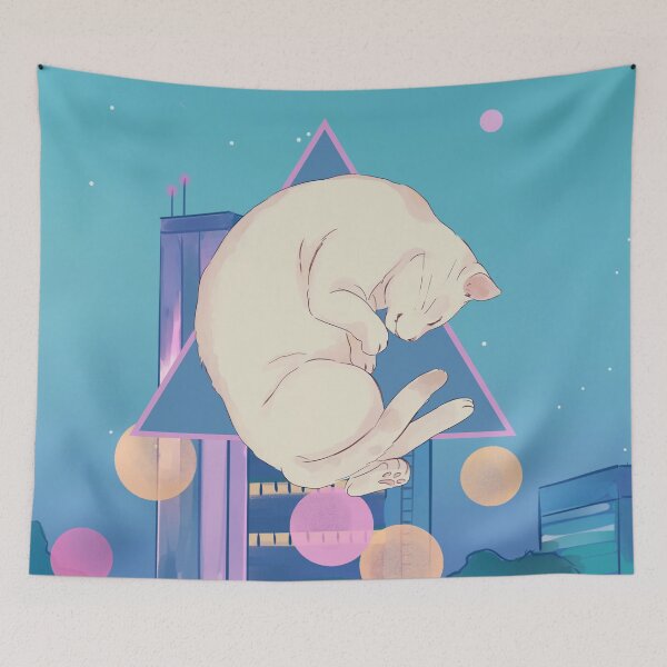 Item preview, Lofi Cat designed and sold by HoBosDesigns.