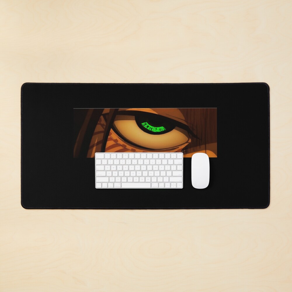 Shingeki No Kyojin Eren Jaeger Japanese Anime Cool Quotes Kanji Hiragana Katakana Mouse Pad By 0677