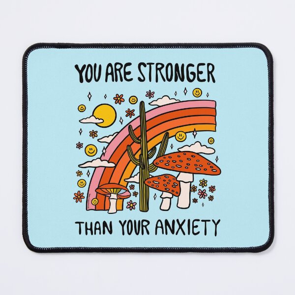 Item preview, Stronger Than Your Anxiety designed and sold by doodlebymeg.