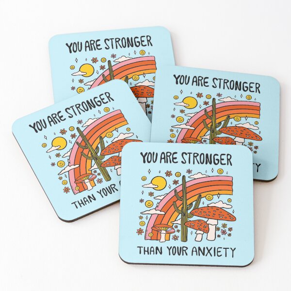 Item preview, Stronger Than Your Anxiety designed and sold by doodlebymeg.
