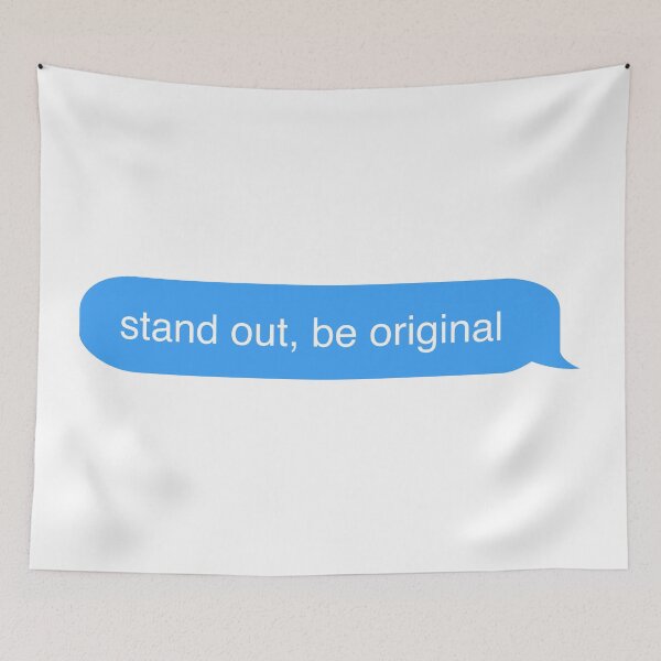 Aperçu de l'œuvre se démarquer être un message original créée et vendue par Maple Design Studio.