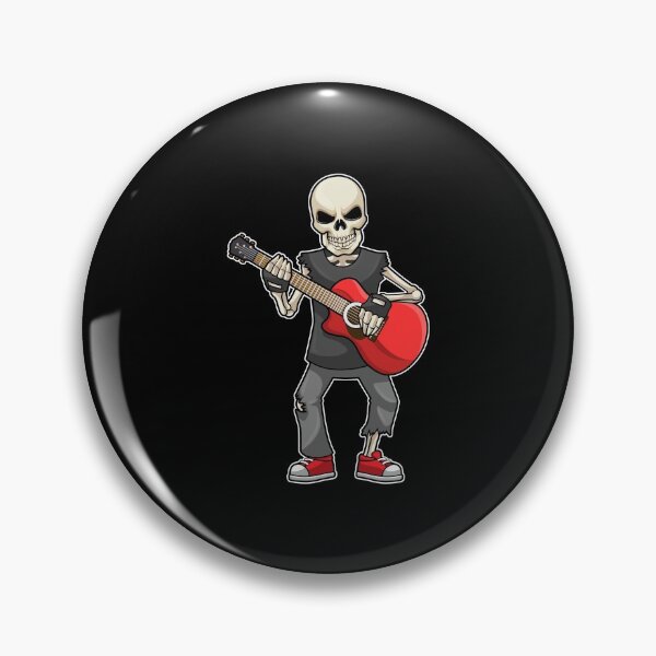 Item preview, Skeleton Musician Guitar Music designed and sold by Snabdesign84.