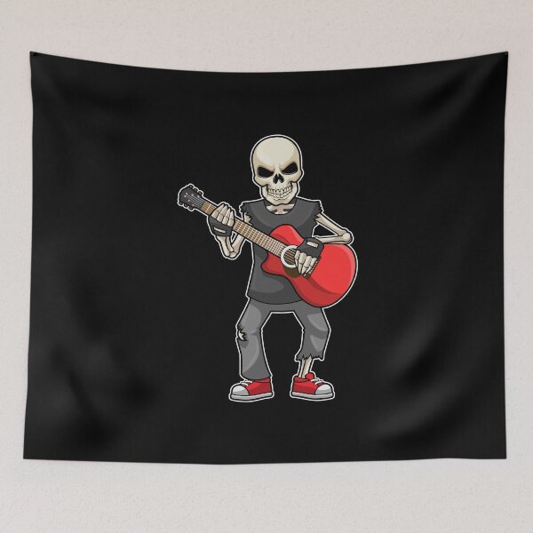 Item preview, Skeleton at Music with Guitar designed and sold by Snabdesign84.