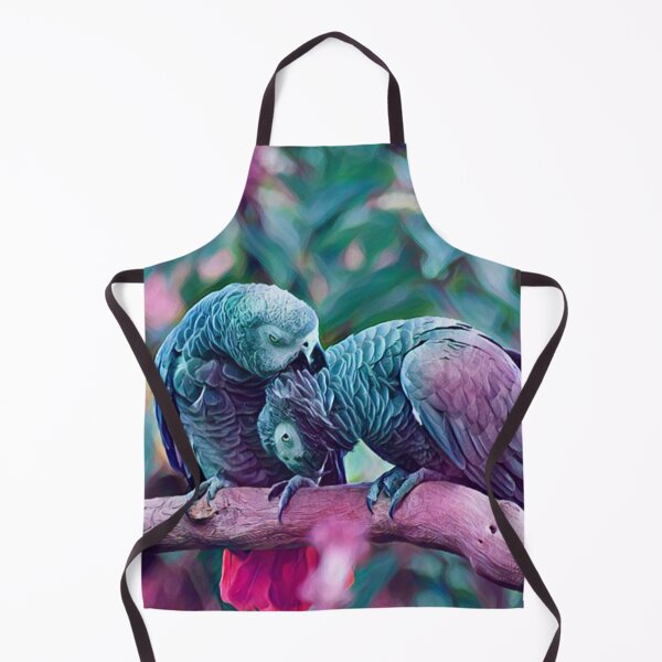 Item preview, African Grey Parrot Love designed and sold by Wisdi.